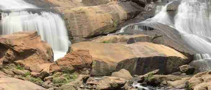 Waterfall at Falls Park in Greenville SC symbolizing the hidden fuel of resilience and life’s steady rhythms.